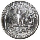 1963 Washington Silver Quarter Uncirculated Mint State 25c Coin