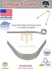 Tongue Cleaner Scraper Oral Hygiene Dental Stainless Fresh Breath Set Of 12