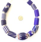 Lots Rare Antique Chevron Venetian African Glass Trade Beads