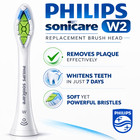 Philips Sonicare W2 Replacement Brush Heads Optimal White 4 Pack
