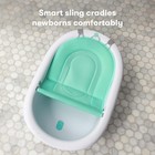 4 In 1 Baby Bathtub For Newborn To Toddler W  Removable Bath Seat Green
