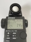 Tested  n Mint W  Case  Sekonic L-508 Zoom Master Digital Light Meter From Japan