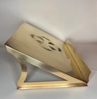 Vintage Antique Gorham Brass Tabletop Bible Stand Book Holder