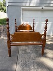 Antique Trundle Bed - Rare Includes A Bottom Bed That Rolls Underneath