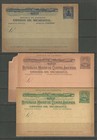 Nicaragua Collection --   9  Postal Cards -- 1898      Mint