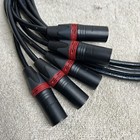 Lex 5 Pin Xlr Shield Data Cable 5 Ft Lex Dmx-5p-5 Neutrik Lot Of 5 New