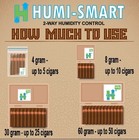 Humi-smart 72  Rh 2-way Humidity Control Packet     60 Gram 4 Pack