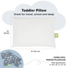 Toddler Pillow With Pillowcase - 13x18 My Little Dreamy Kids Travel Bed Pillows
