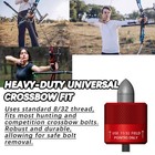Crossbow Decocking Bolt Head  1pair Decocking Bolt Crossbow Arrows Release Ti   