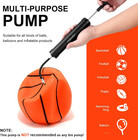 10 Inch Ball Pump Kit With 5 Needles   Hose For Soccer Basketball Volleyball
