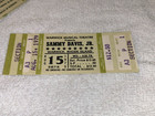 Sammy Davis Jr  Unused 1979 Concert Ticket Warwick Musical Theater Usa Jazz Gree