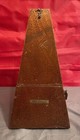 Vintage Seth Thomas Metronome De Maelzel Usa Wood Wind Up Works Great
