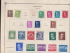 Estonia Fiji Falkland On Scott Album Pages Dr James Lowe Estate  Q275