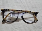 New Burberry Be2325 3853 Womens Black Oval Designer Eyeglasses Frames Only