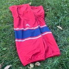 Adidas Red White Blue L Xl Hockey Socks Polyester Euc