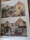 The Pretty Village Mcloughlin Bros Paper Toy Town Book Dover 1980 Uncut Complete