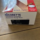 Nicorette Gum Cinnamon Surge  100 Pieces  2mg Stop Smoking-expires 12 27
