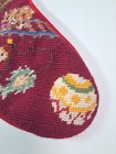 Vintage Needlepoint Christmas Stocking Cats   Toys Pattern
