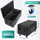 Road Trunk Case Flight Case Utility Waterproof 1102 Lb Detachable Ata Road Case