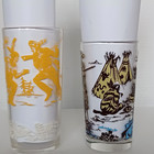 Vintage Davy Crockett Glasses   Set Of 2