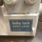Vintage Baby Lock Pro Line Serger Sewing Machine Model Bl4-736d With Pedal