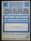1975 Yes Rick Wakeman Panini Pop Stars Sticker Prog Rock Band Made In Italy Nm