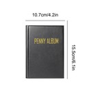 Coin Collection Album For Dollar Coin Collection Pressed Penny Book Hold 108 Pcs