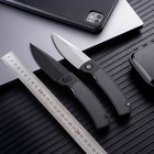 Black Blade Magic Pocket Folding Knife 154-cm Blade Aluminum Alloy Handle Knives