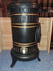 Vntg Antq Utica Portable Electric Furnace Heater-no 3-h-art Deco-18  10in-works  