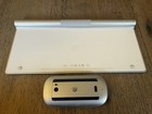 Apple A1314   1296 Wireless Keyboard   Magic Mouse Combo Set - Fully Tested