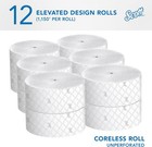 Scott Professional Coreless High-capacity Jumbo Roll Toilet Paper  Bulk  07006 