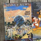 Disney News Magazine Lot Of 20 Issues 1982 - 1988 Vintage