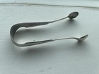 American Federal Sugar Tongs Oakes And Spencer Coin Silver Hartford Ct Monograms