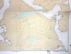 Discovery Islands Nautical Chart Map British Columbia Canada Vancouver 1973