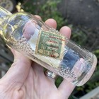 Vtg 1940 Empty Grandpa Meier s American Apple Wine Mini Bottle W Ohio Tax Stamp