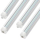 T8 8ft Led Tube Light Bulbs Warehouse 72w Garage 8 Foot Led Shop Light Fixtures
