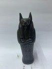 Ancient Egyptian God Anubis Sarcophagus With Mummy Statue Black Coffin Tomb