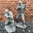 World War 2 British Commando Shooting Set 3d Toy Soldier 1 32 Scale Ww2 Figure