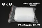4x6 Clear 2 Mil Zip Poly Plastic Zipper Bags Reclosable Lock Small Baggies