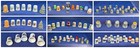 92 Thimbles- Advertising  Christmas  Places  Holly Hobby  Flowers  Etc   