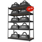 Workpro 72 x 36 x18  Adjustable Garage Storage Shelves 5tier Metal Shelving Unit