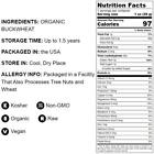 Organic Buckwheat Groats     Non-gmo  Kosher  Raw  Vegan     By Food To Live