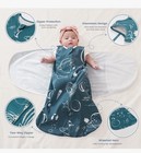 Zigjoy Baby Swaddle Sleep Sack 0-12 Months  1 0 Tog  100  Cotton