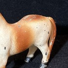 Vintage Arcade Usa Cast Iron Brown   White Work Horse Still Coin Bank Original 