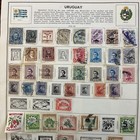 Uruguay Stamp Collection Page 1910-1959 H e  Harris Album Used