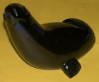 Sea Lion Black Onyx Statue Figurine Carved Stone Sculpture Collectible Vintage