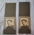 Vintage Portrait Studio Photos  2  In Holder Handsome Young Man Loring Studio