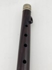Antique Transverse Flute Piccolo Fife - Exotic Dark Wood W Nickel - German
