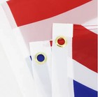 5 X 3ft Large Union Jack Flag Great Britain Fabric Polyester British Gb Sport Uk