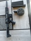 Aarp Aeg Airsoft Gun Pre Upgraded With 4 Mags And 1 Drum Mag